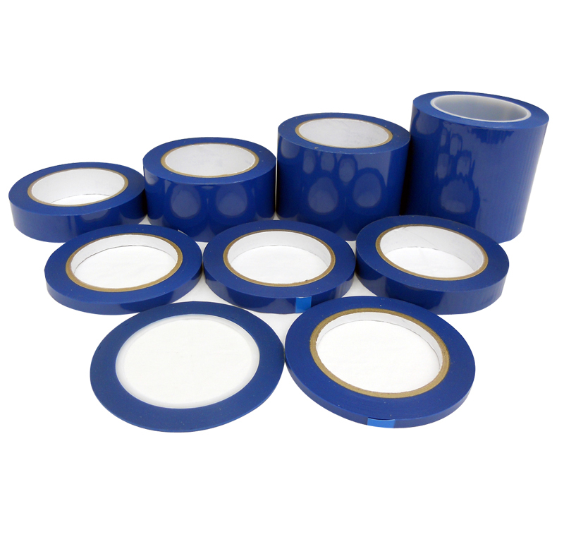 938BL Polyester Silicone Tape (2.8 Mil. Blue) - ELITE TAPE