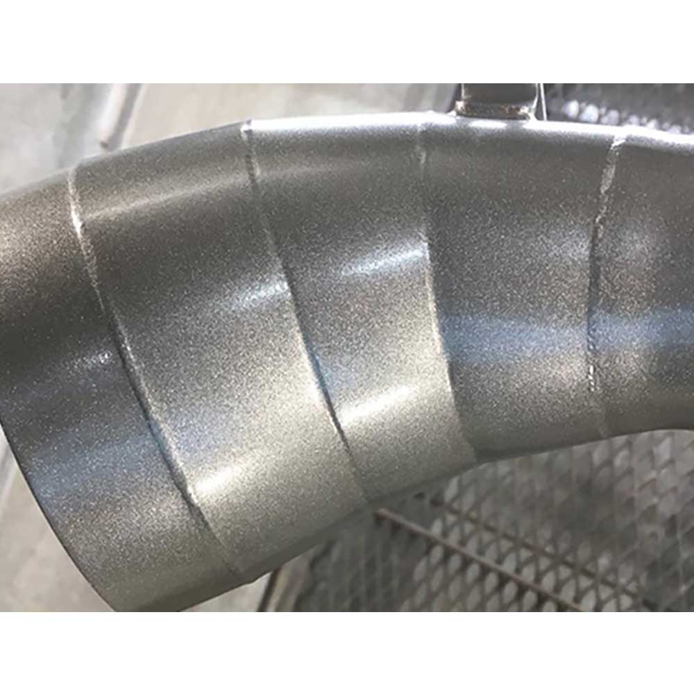 Metallic silver hot sale powder coat