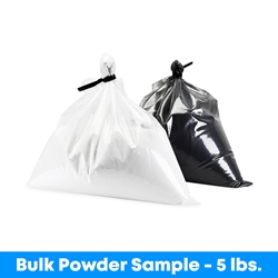 Bulk Powder Sample bulk, powder, sample, small, quantity, 5lbs, 5, lbs, five, pound, sampler, bag, hd black wrinkle, bomber black, black beauty, black texture, jet black, riverbed black, semi-gloss white, semi-gloss black, sky white, soft black, soft white, glass clear