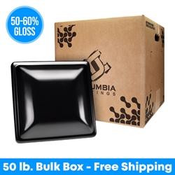 Semi-Gloss Black mid, medium, ink, black, dark, deep, semi, semi-gloss, semigloss, affordable, low-cost, cheap, bulk, box, 50, 50lbs, fifty