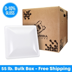 Soft White low, snow, white, light, low-gloss, flat, matte, lowgloss, affordable, low-cost, cheap, bulk, box, 55, 55lbs, fifty, fifty-five, five