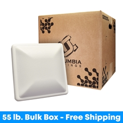White Mini Texture (55 lb. Box) low, snow, tan, white, light, low-gloss, mini, texture, sand, sandpaper, sandtexture, textured, affordable, low-cost, cheap, bulk, box, 55, 55lbs, fifty, fifty-five, five